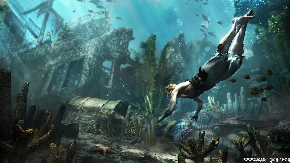 刺客信条4:黑旗 Assassin’s Creed IV Black Flag v1.08 Mac版 For Mac 动作