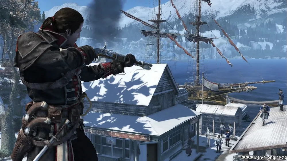 刺客信条:叛变 Assassin’s Creed Rogue v1.1.0 Mac版 For Mac 殖民地模拟