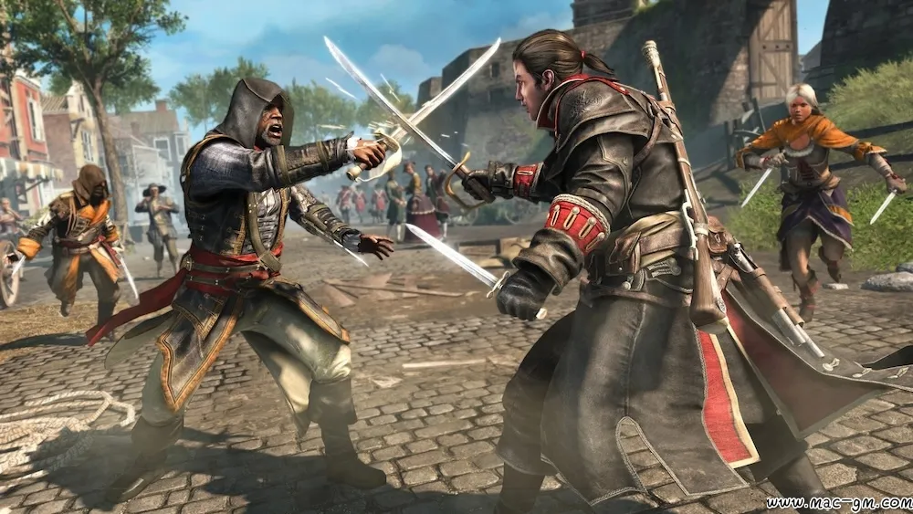 刺客信条:叛变 Assassin’s Creed Rogue v1.1.0 Mac版 For Mac 殖民地模拟