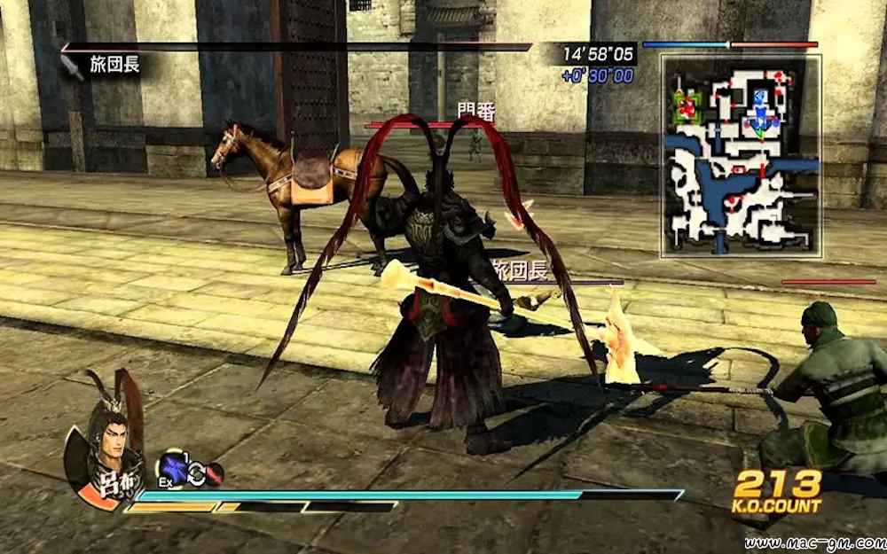 真三国无双7:猛将传 Shin Sangoku Musou 7 with Moushouden Mac版 For Mac 动作游戏