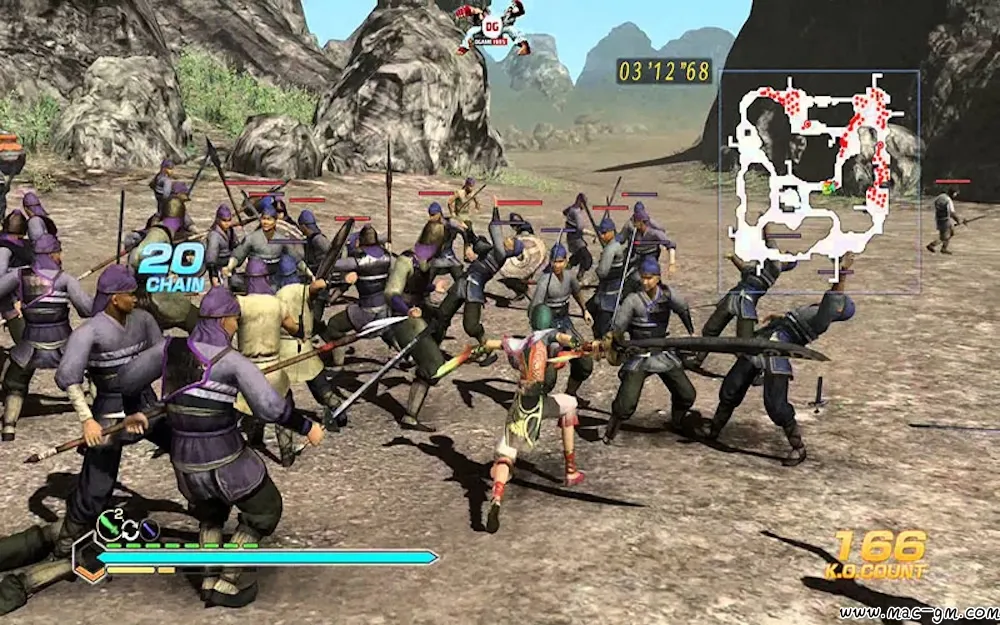 真三国无双7:猛将传 Shin Sangoku Musou 7 with Moushouden Mac版 For Mac 动作游戏