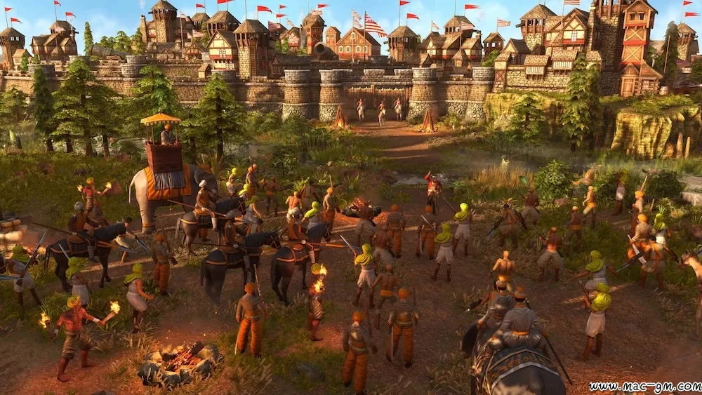 帝国时代III:决定版 Age of Empires III Definitive Edition v100.15.30007 Mac版 For Mac