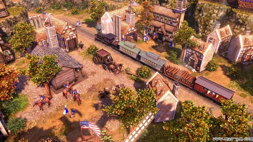 帝国时代III:决定版 Age of Empires III Definitive Edition v100.15.30007 Mac版 For Mac