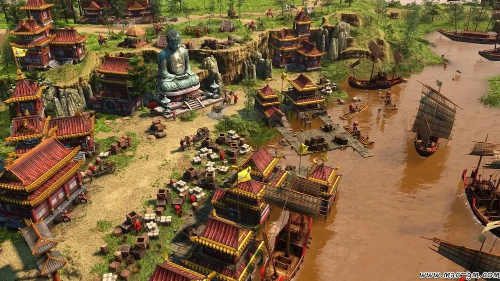 帝国时代III:决定版 Age of Empires III Definitive Edition v100.15.30007 Mac版 For Mac