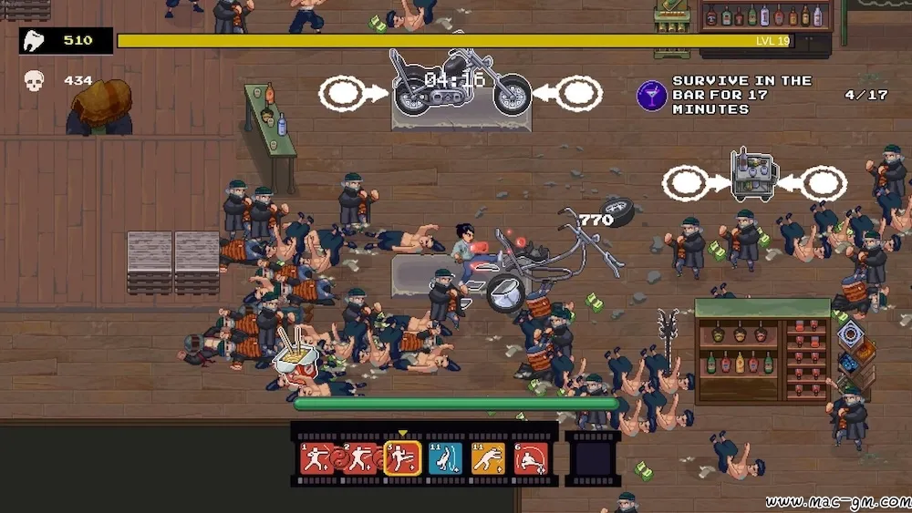 武林求生 Karate Survivor v1.1.0.33 Mac版 For Mac Roguelike 生存 中文版