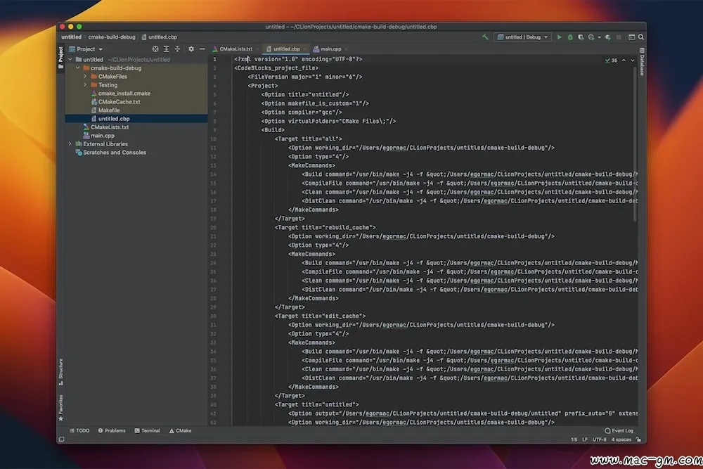 JetBrains Clion C v2026.2.3.1 和C++编辑器 Mac版 For Mac 智能自动化 文本编辑 效率工具 中文版