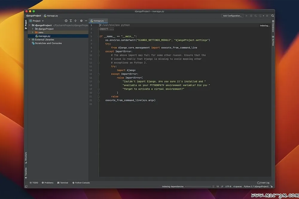 JetBrains PyCharm v2026.2.3 Mac版 For Mac 文本编辑 中文版