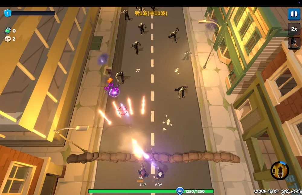 放置僵尸猛攻：幸存者 Idle Zombie Wave: Premium v1.0.1 Mac版 For Mac 末日生存塔防 中文版