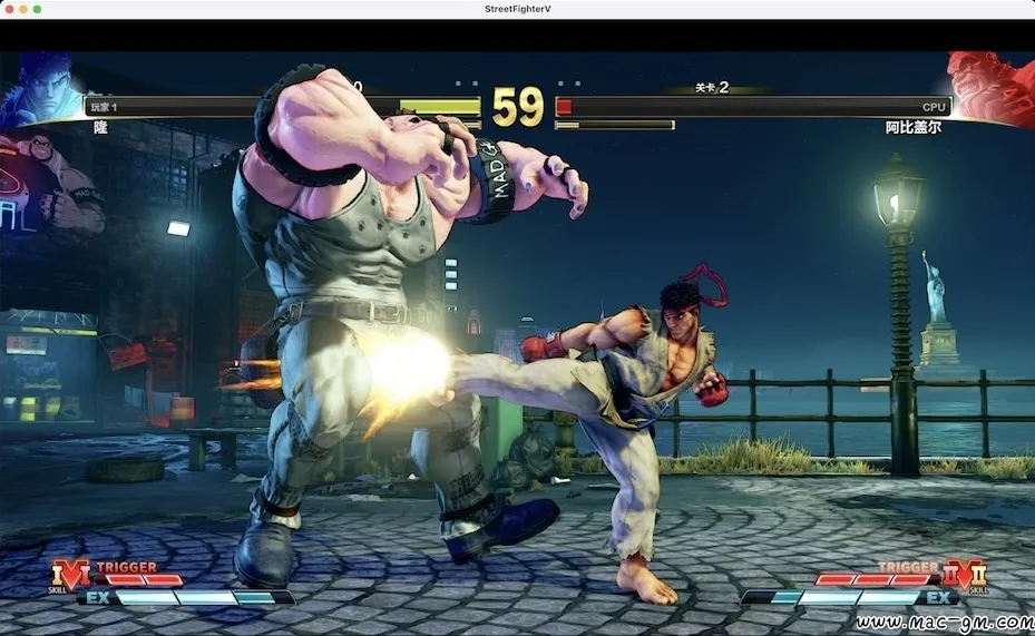 街头霸王5 Street Fighter V - Champion Edition v7.010 Mac版 For Mac 动作游戏