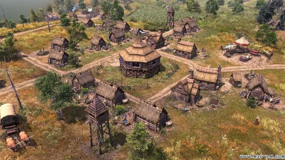最远的边陲 Farthest Frontier v0.9.6 Mac版 For Mac 生存