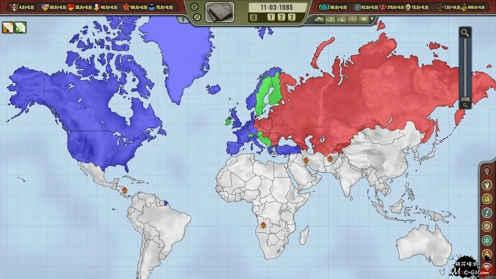 克里姆林宫危机:冷战 Crisis in the Kremlin: The Cold War v1.2.5.1 Mac版 For Mac 策略 英文版