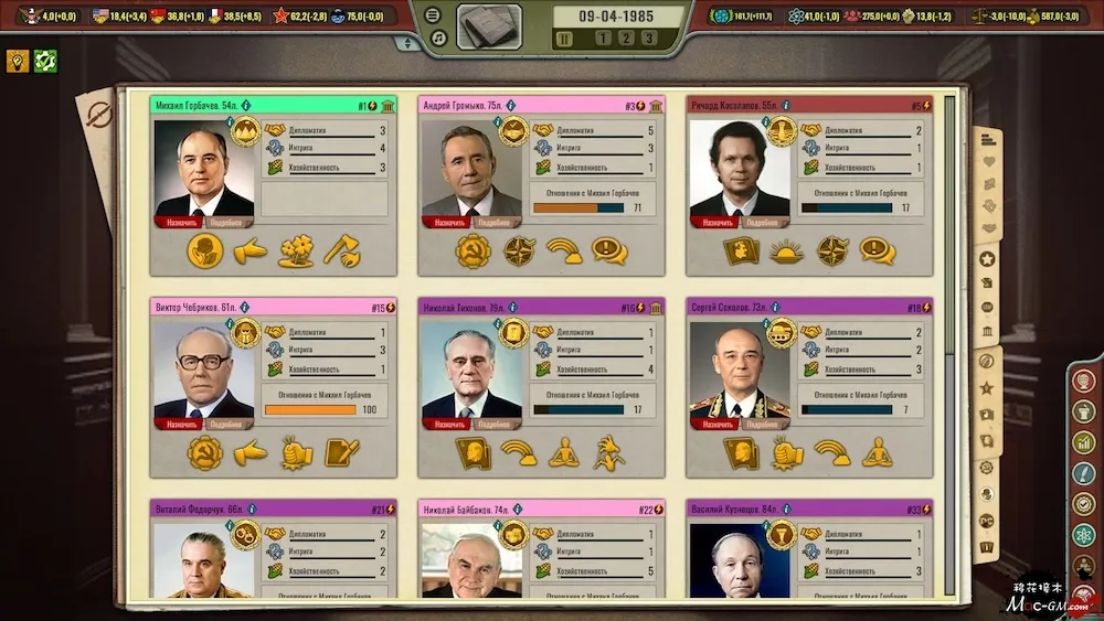 克里姆林宫危机:冷战 Crisis in the Kremlin: The Cold War v1.2.5.1 Mac版 For Mac 策略 英文版