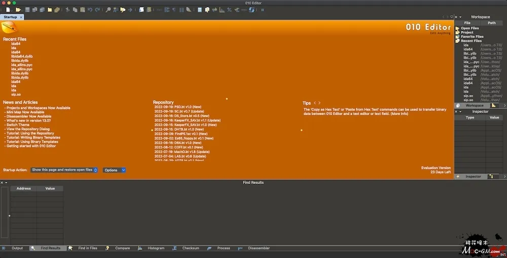 010 Editor v16.0.3 十六进制文件编辑器 Mac版 For Mac 文本编辑 英文版