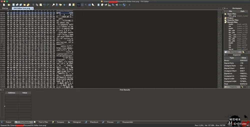 010 Editor v16.0.3 十六进制文件编辑器 Mac版 For Mac 文本编辑 英文版