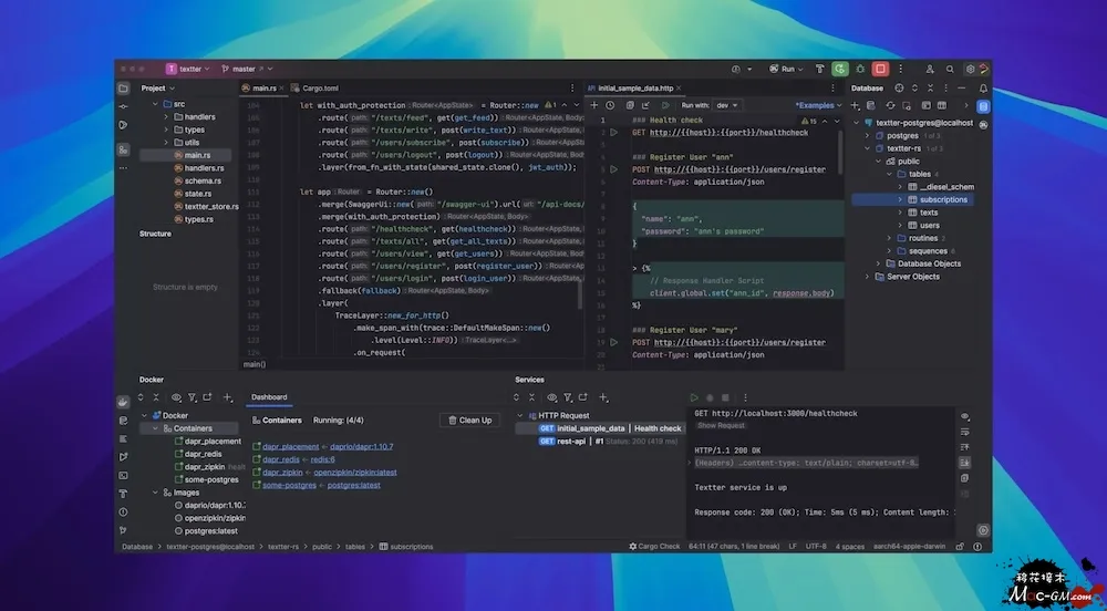 JetBrains RustRover Rust v2026.2.4 编码软件 Mac版 For Mac 中文版