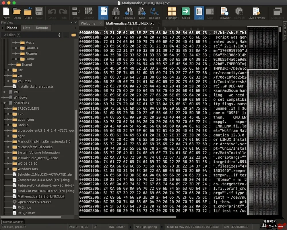 UltraEdit v25.0.0.11 高级文本编辑器 Mac版 For Mac 英文版