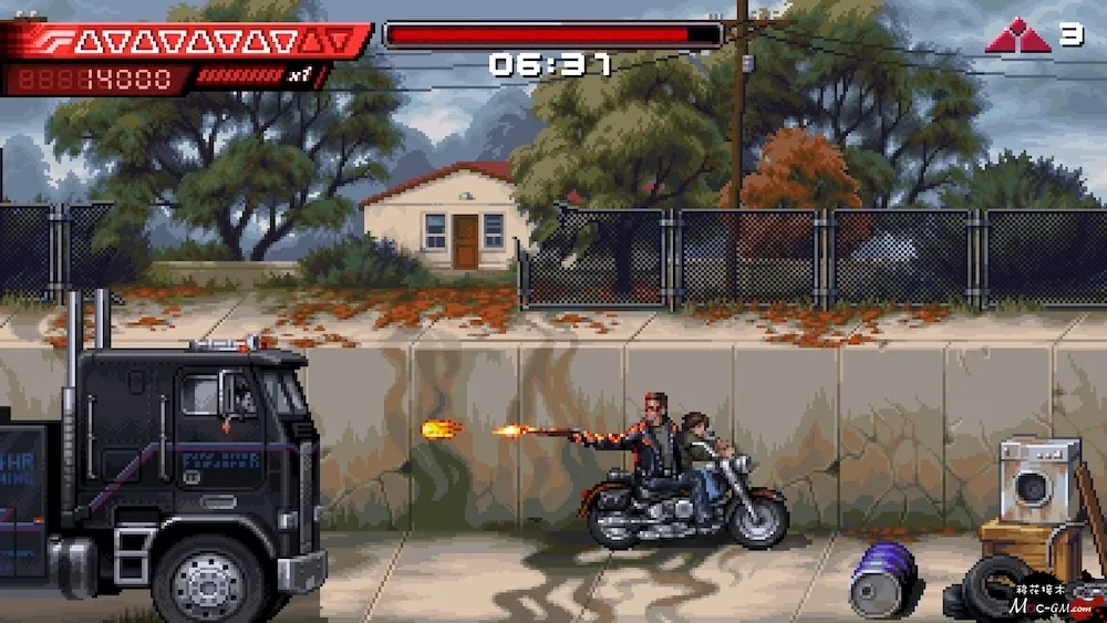 终结者2D：无命 Terminator 2D: NO FATE v2026.07.03 Mac版 For Mac 像素街机动作 中文版