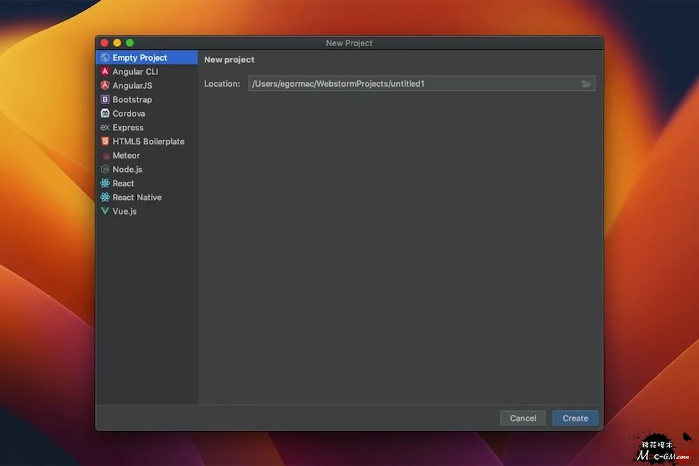 JetBrains WebStorm WEB v2026.2.3 开发设计软件 Mac版 For Mac 智能自动化 文本编辑 中文版