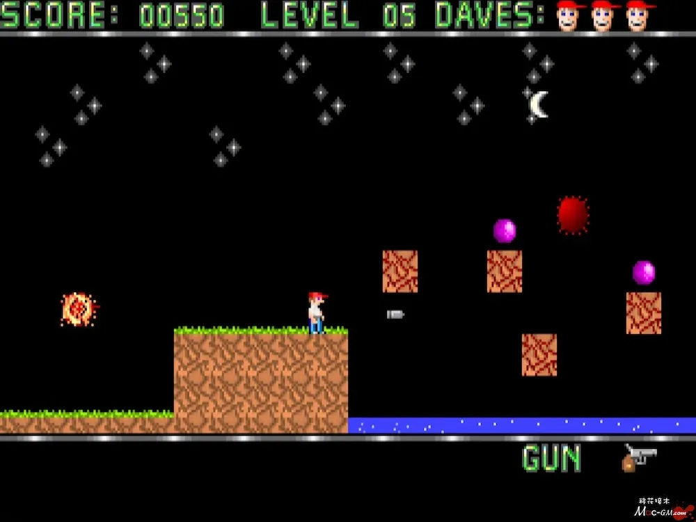 危险的戴夫 Dangerous Dave v1.0 Mac版 For Mac 英文版