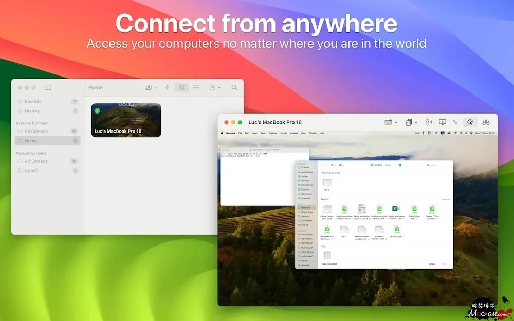 Screens v5.9.2 远程桌面软件 Mac版 For Mac 中文版