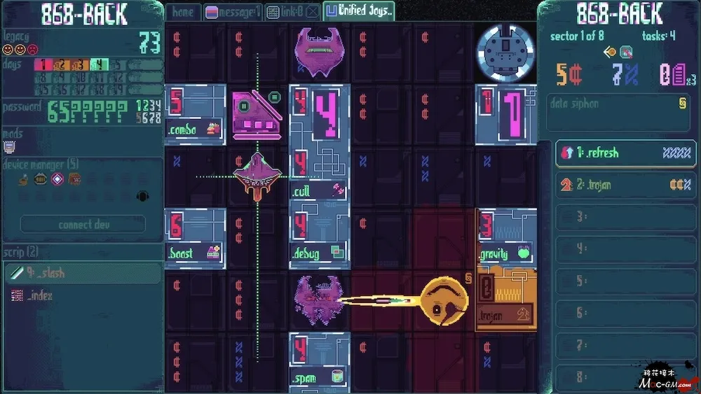 868后退 868-BACK v256 Mac版 For Mac Roguelike 策略 英文版