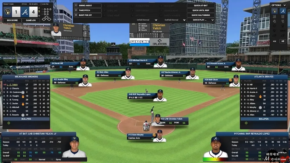 劲爆美国棒球27 Out of the Park Baseball 27 v27.4.76 Mac版 For Mac 体育竞技 英文版
