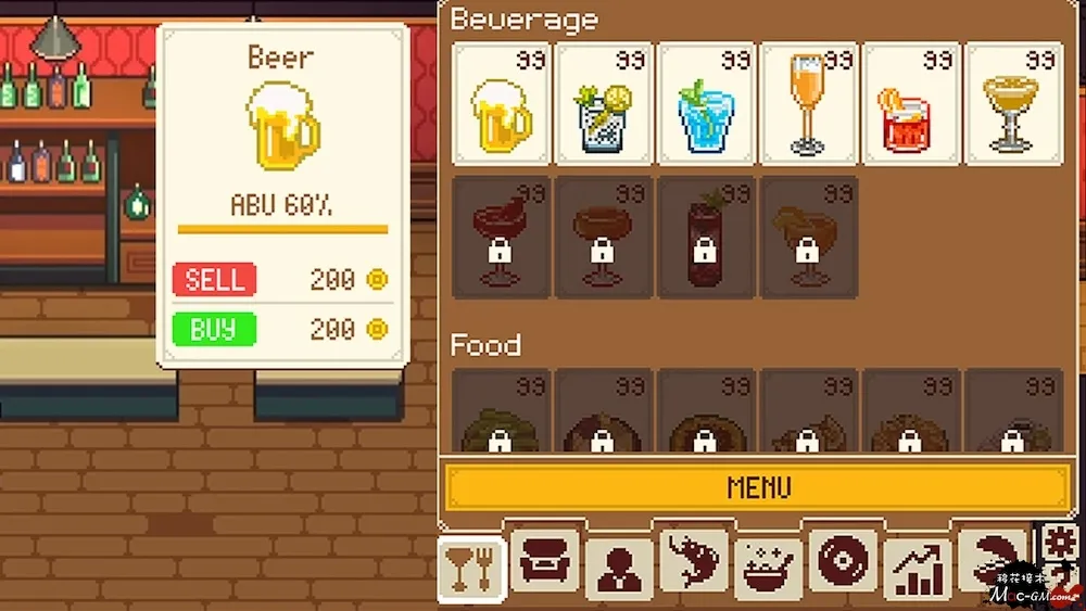 湖畔酒馆 Lakeside Bar v1.4.3 Mac版 For Mac 餐厅经营 中文版