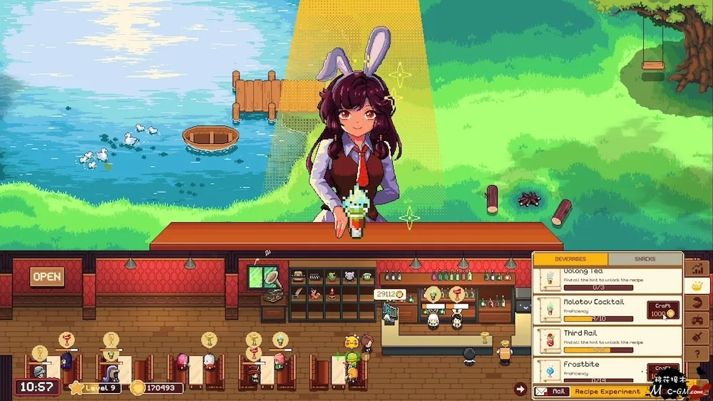 湖畔酒馆 Lakeside Bar v1.4.3 Mac版 For Mac 餐厅经营 中文版