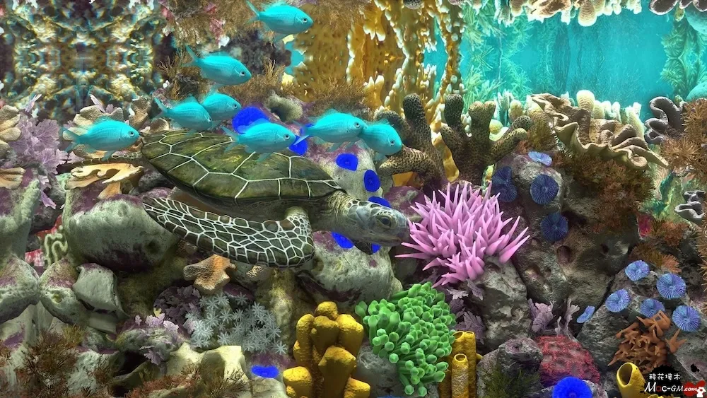 玻璃背后:水族馆模拟器 Behind Glass: Aquarium Simulator v1.5 Mac版 For Mac 水族馆模拟 中文版