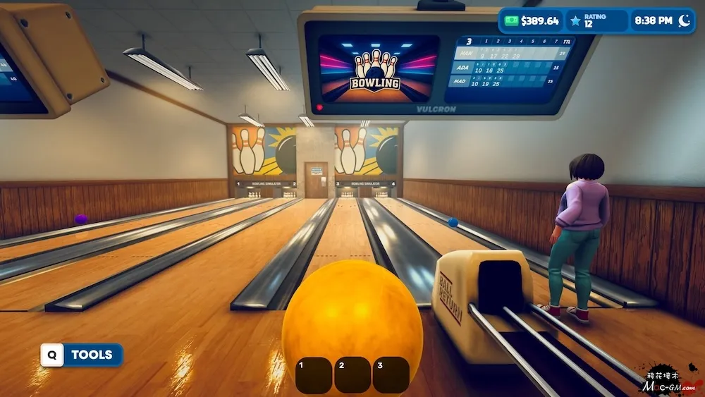 保龄球馆模拟器 Bowling Alley Simulator v2026.09.19 Mac版 For Mac 保龄球馆经营 中文版