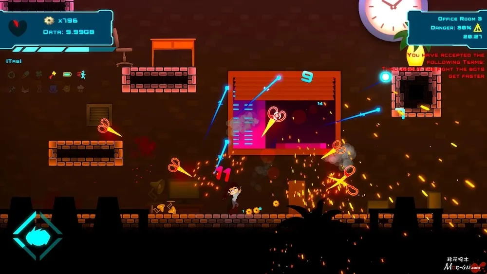 艾米讨厌机器人 Amy Hates Robots v1.1.3 Mac版 For Mac Roguelike 英文版