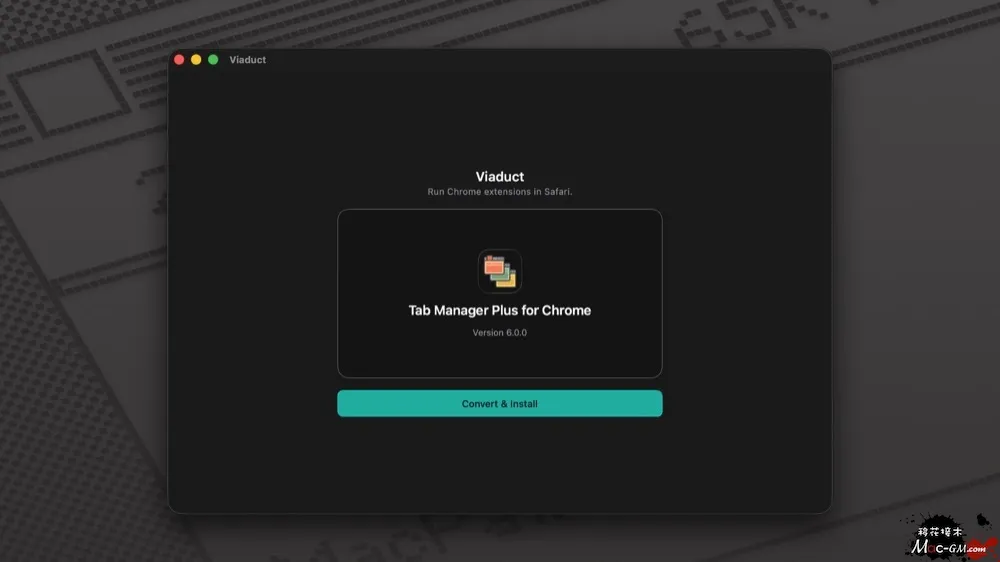 Viaduct v1.3.0 Chrome 扩展程序转换软件 Mac版 For Mac 开发工具 英文版