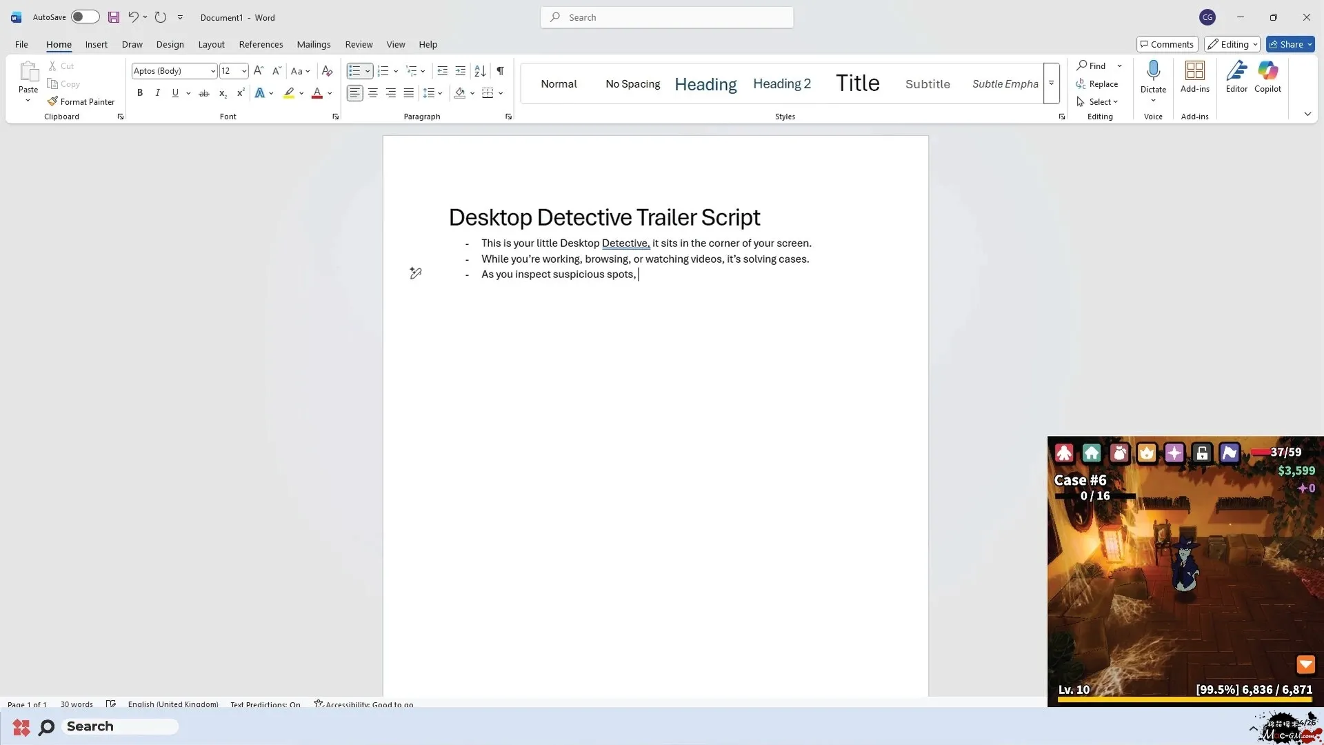桌面侦探 Desktop Detective v2026.10.08 Mac版 For Mac 放置休闲 中文版