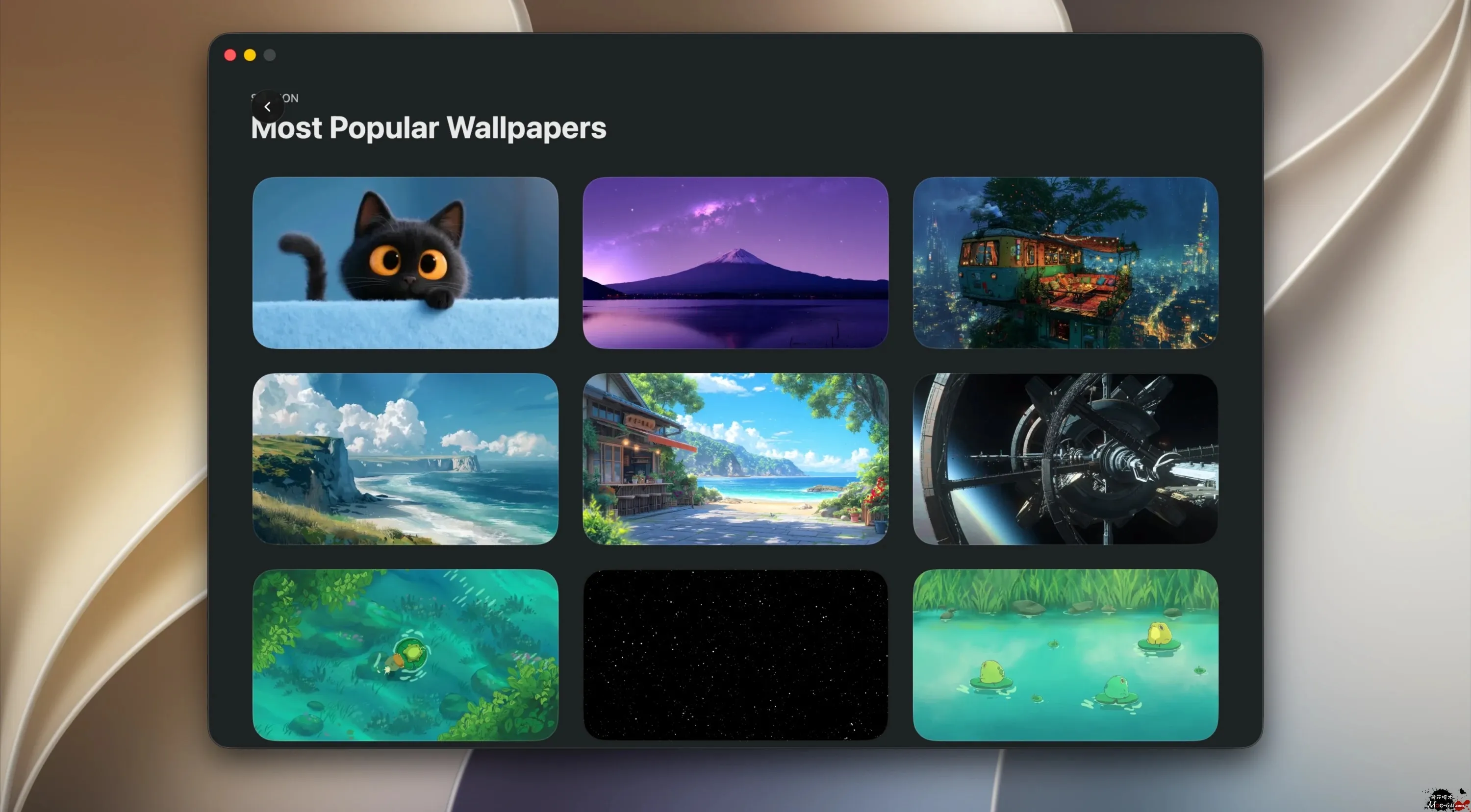 Wallspace v1.5.1 苹果电脑高清动态壁纸 Mac版 For Mac 图像工具 英文版