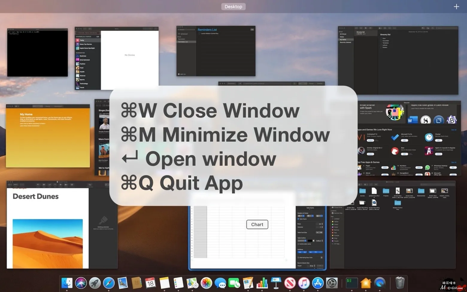 Mission Control Plus v1.27 窗口管理器 Mac版 For Mac 英文版