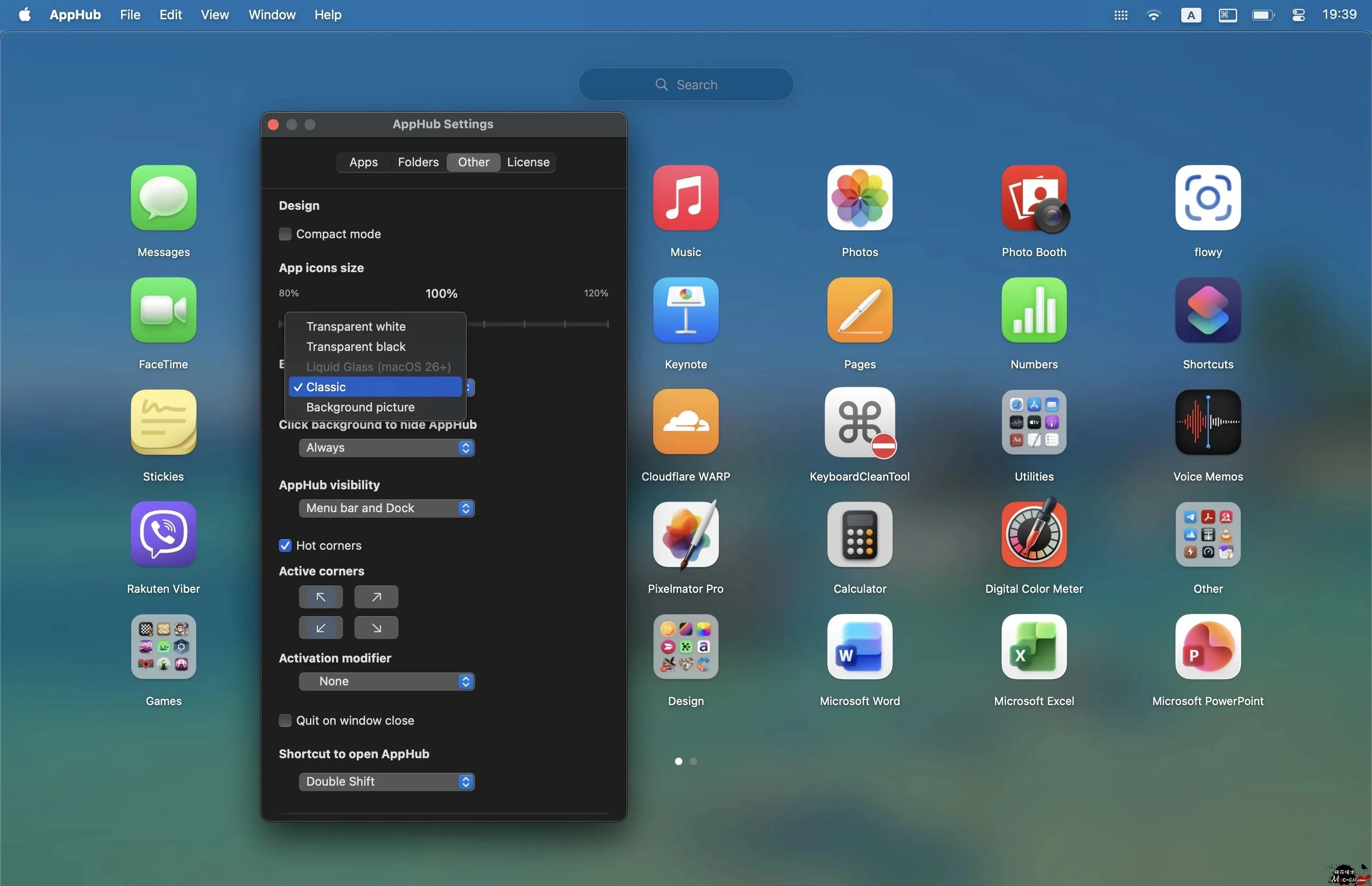AppHub v5.0.0 应用启动台 Mac版 For Mac 英文版