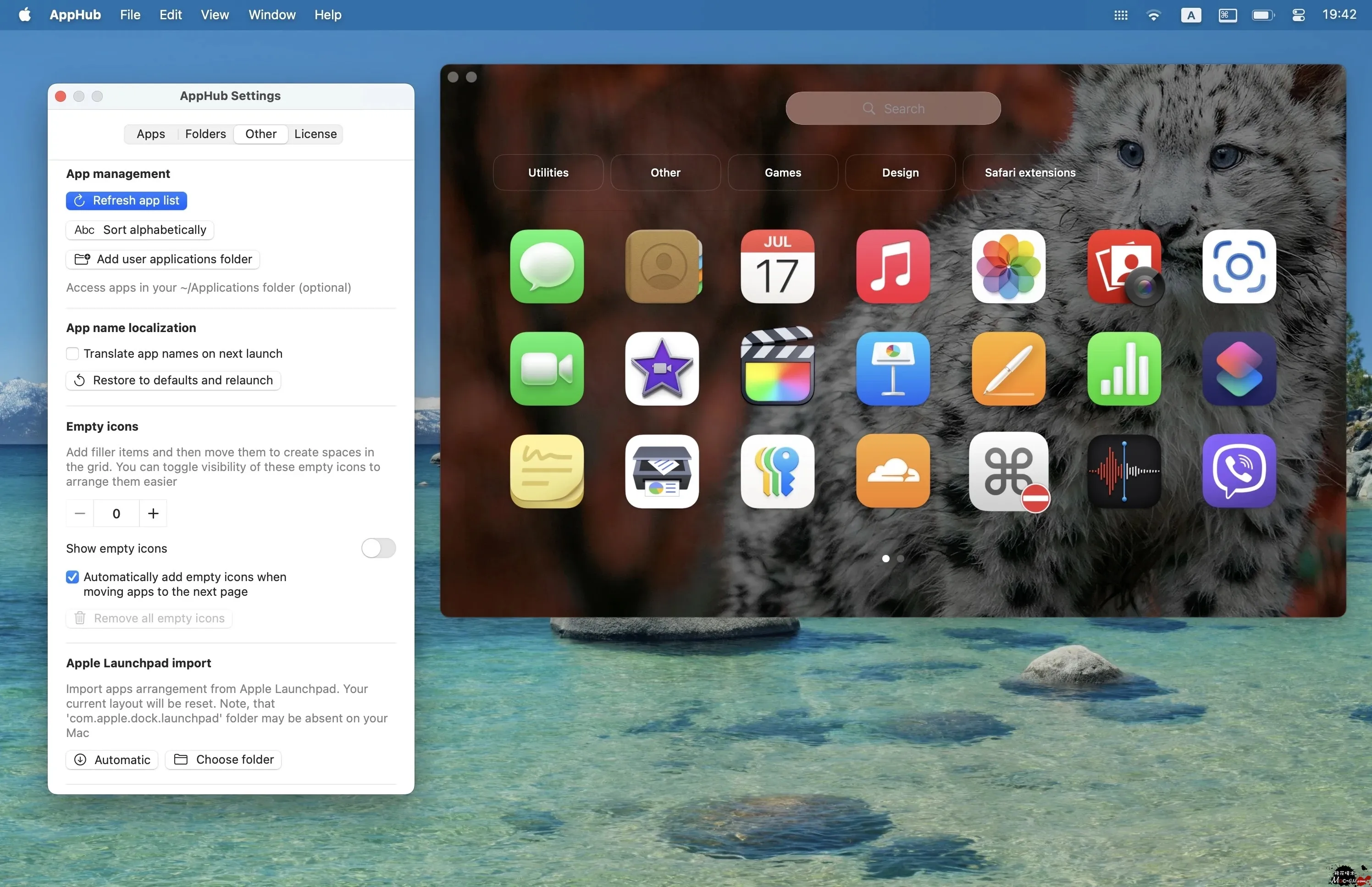 AppHub v5.0.0 应用启动台 Mac版 For Mac 英文版