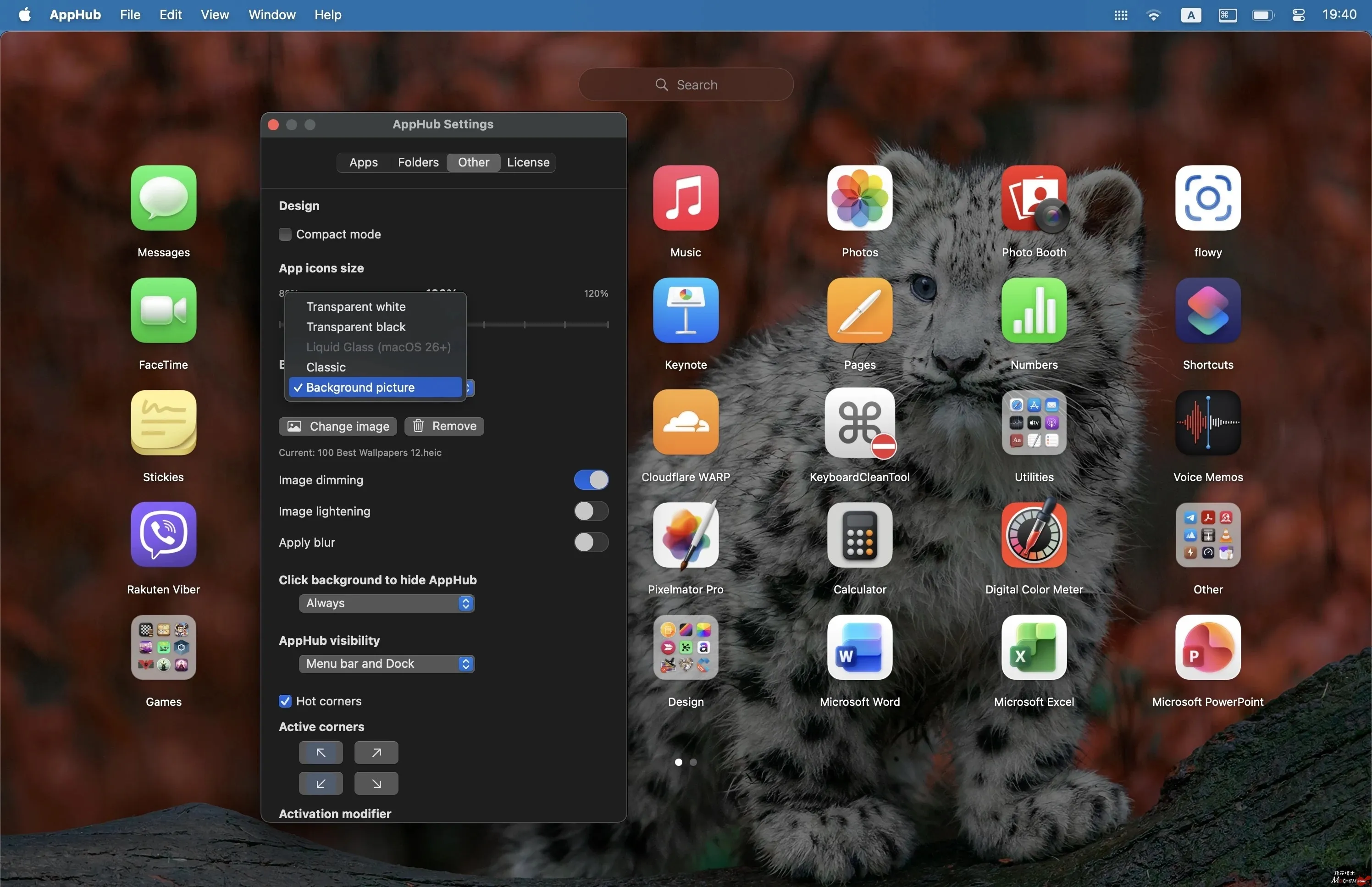 AppHub v5.0.0 应用启动台 Mac版 For Mac 英文版