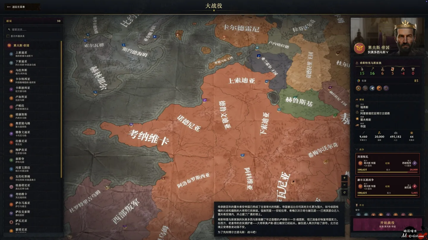 帝国陨落 Fall of an Empire v2.07 Mac版 For Mac 大战略策略 中文版