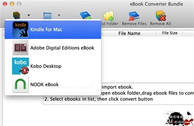 eBook Converter Bundle v3.25.10120 (300) 电子书格式转换工具 Mac版 英文版