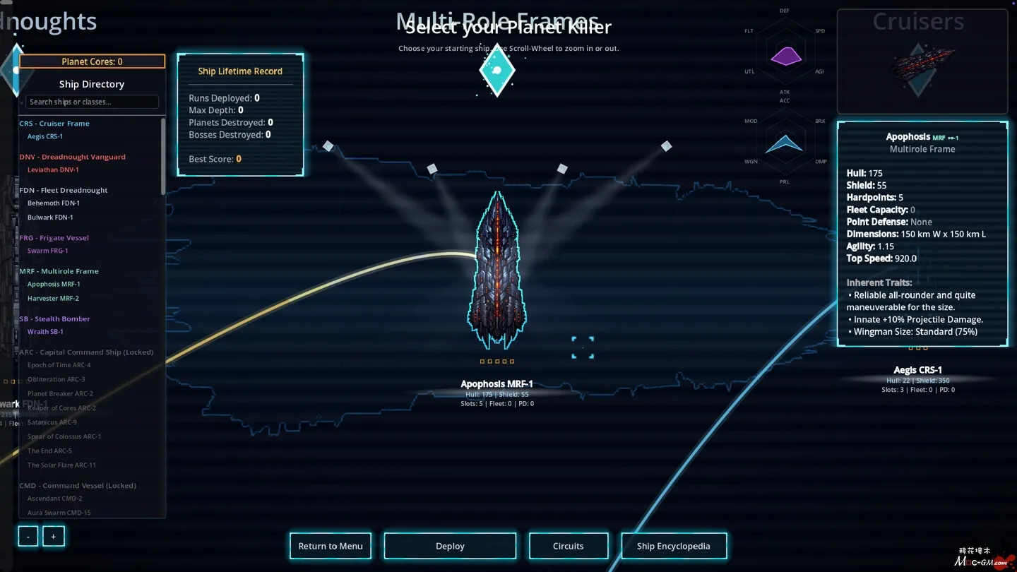 行星杀手 Planet Killer v1.1.2 Mac版 物理Roguelite 英文版
