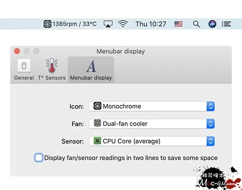 Macs Fan Control Pro v1.5.22 Mac风扇控制与温度监控 Mac版 For Mac 英文版