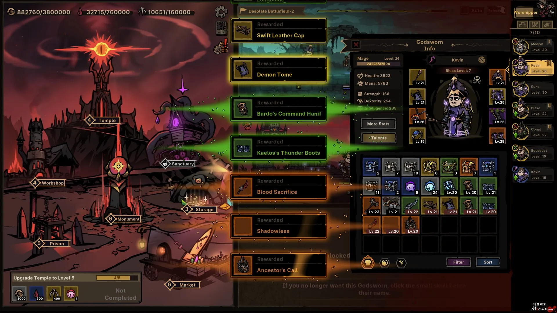 放置之路:古神复苏 Path of Idle: Old Gods Rising v1.1.3.1 Mac版 克苏鲁放置RPG 中文版